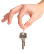 hand holding keys