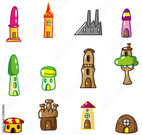 cartoon house door. Zoom Not Available: Vector images scale to any size. cartoon house icon