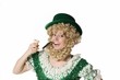 Smoking hot leprechaun woman