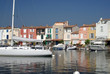 The lagoon town of Port Grimaud in France The lagoon town of Port Grimaud in France