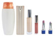 Cosmetic bottles and lipsticks