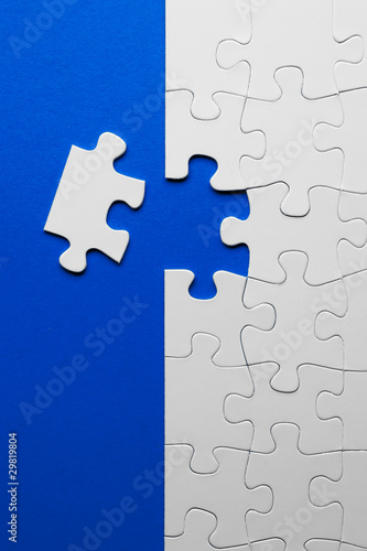 Foto: Puzzle Blau Puzzle Blau