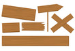 wooden background vector