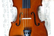 violon avec partition