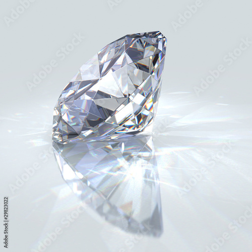 Illustration: Diamond jewel Diamond jewel