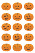 Halloween Pumpkin Smileys