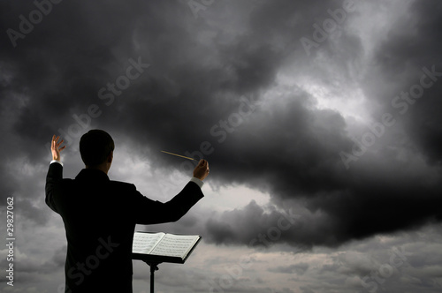 Photo: Conducting sky Conducting sky