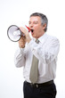 Man shouting