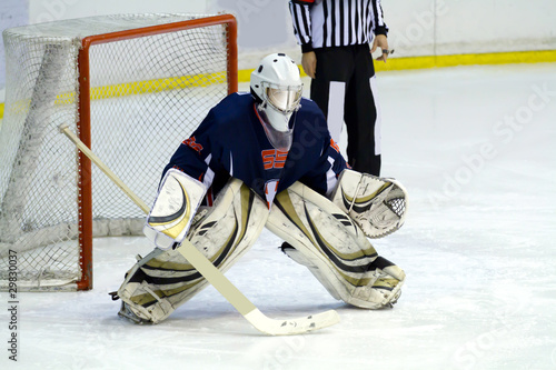 Photo: hockey goalie hockey goalie