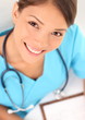 Medical staff: Woman nurse working