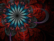 Colorful fractal flower Colorful fractal flower