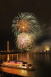 Feuerwerk an der Rheinkirmis