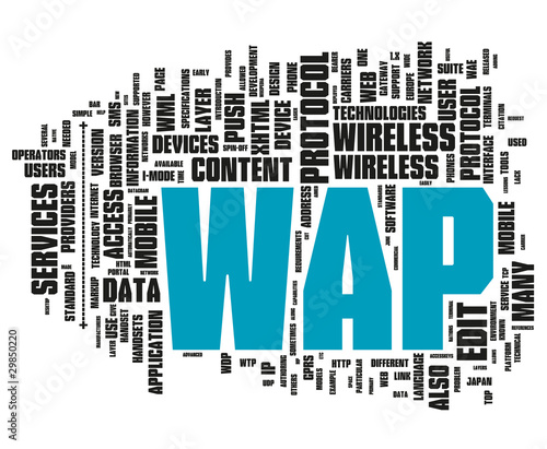 Illustration: Wireless Application Protocol - WAP Wireless Application Protocol - WAP