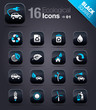 Black Squares - Ecological Icons 01