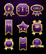 Set of golden labels,vector