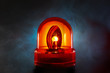 Red police light
