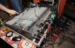 DJ audio mixer