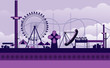 vector amusement park