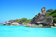 Similan National Park tropical beach island in Thailand