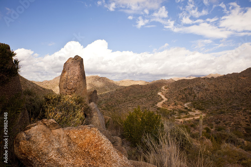 Photo: Road to Arizona's Four Peaks Wilderness Road to Arizona's Four Peaks Wilderness