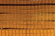 Stack of rusty reinforcing mesh