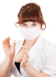 bright picture of medical doctor woman