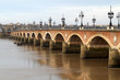 Pont de pierre à Bordeaux