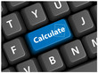 CALCULATE Key on Keyboard (online calculator mathematics button) CALCULATE Key on Keyboard (online calculator mathematics button)