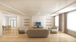 Modern interior of a drawing room