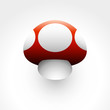 mushroom vector icon