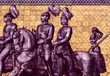 King Johann, King Albert, King Georg (George) on Fürstenzug King Johann, King Albert, King Georg (George) on Fürstenzug