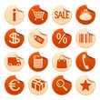 Shopping stickers