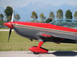Acrobatic prop plane detail