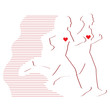 Vector: abstract runners vector abstract runners vector