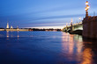 White nights in St. Petersburg