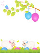 Cute Easter background