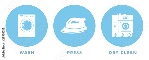 Illustration: Laundry Symbols Laundry Symbols