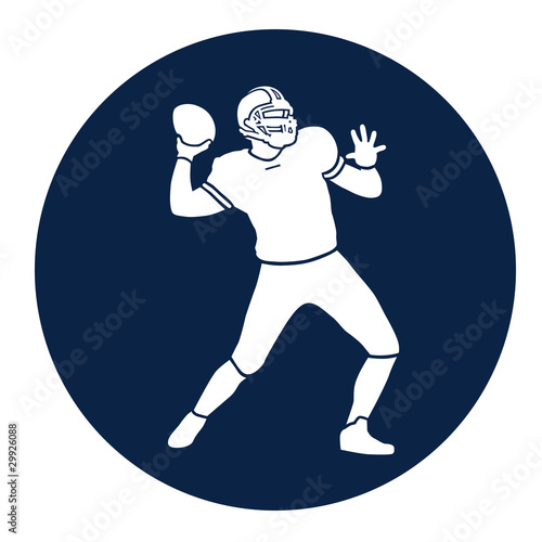 Illustration: Football Abstract Football Abstract