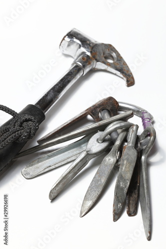 Foto: Kletterhammer mit Haken Kletterhammer mit Haken