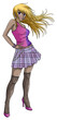 Fashion Girl Posing - 0Ib Fashion Girl Posing - 0Ib