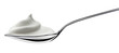 spoon of yogurt