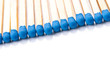 Foto: Streichhölzer in blau Streichhölzer in blau