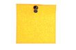 Empty yellow post it