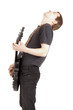 young man with a guitar