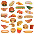 big fast food set