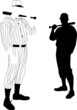 black baseball black baseball
