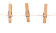 Clothespin on clothesline Clothespin on clothesline