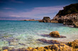 Summer afternoon at midterran sea Summer afternoon at midterran sea
