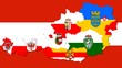 Collage aus Österreichs Bundesländer Collage aus Österreichs Bundesländer
