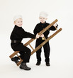 Kinder als Rauchfangkehrer